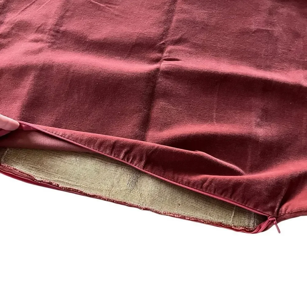 Vintage velvet tapestry